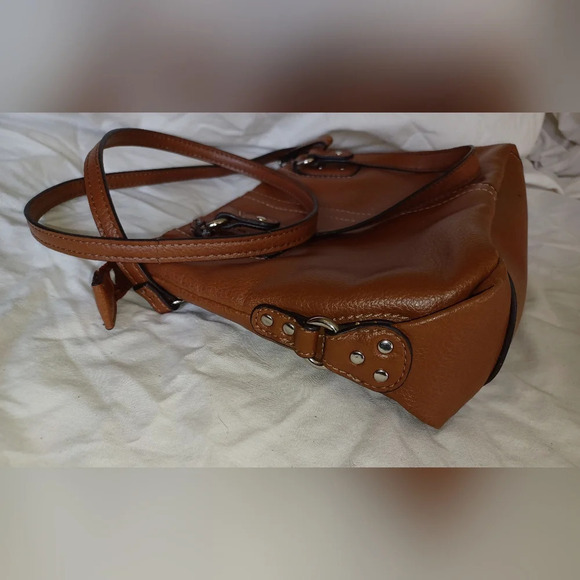 A Relic Brand Tan Brown Satchel Crossbody Bag - Picture 6 of 7